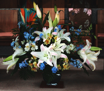 祭壇の花