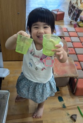 【園長先生のブログ】と【幼稚園のインスタ】見てね～！